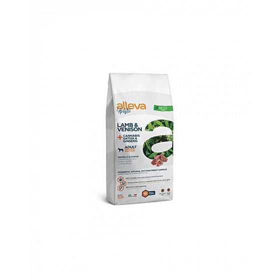 Alleva HOLISTIC dog adult medium & maxi jagnięcina i dziczyzna 12 kg