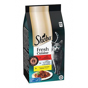 Sheba saszetka Fresh Cuisine - Smak Paryża 6x50g