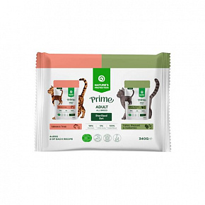 Natures P Prime KAPSIČKA cat adult sterilised wet set 4 x 85 g