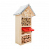 PetBuddy domek trzypiętrowy, hotel dla owadów, 13 x 8.5 x 26 cm, drewno sosnowe
