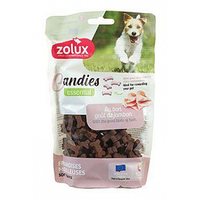 Przysmak dla psa CANDIES kostki szynkowe 150g Zolux