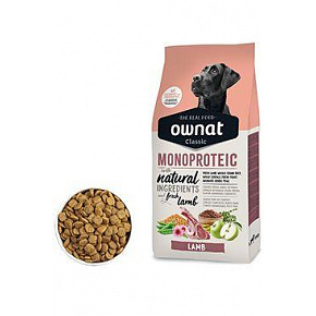OWNAT CLASSIC DOG MONOPROTEIC Jagnięcina 12kg