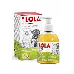 Szampon LOLA przeciwpasożytniczy. dla psów i kotów 250ml PHC