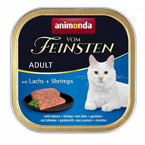 ANIMONDA pasztet ADULT - łosoś, krewetka dla kotów 100g