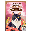 CEZZOO Premium Cat Adult Łosoś 15kg