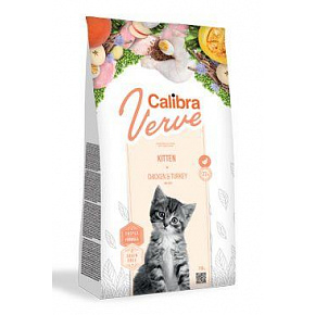 Calibra Cat Verve GF Kitten Kurczak&Indyk 750g