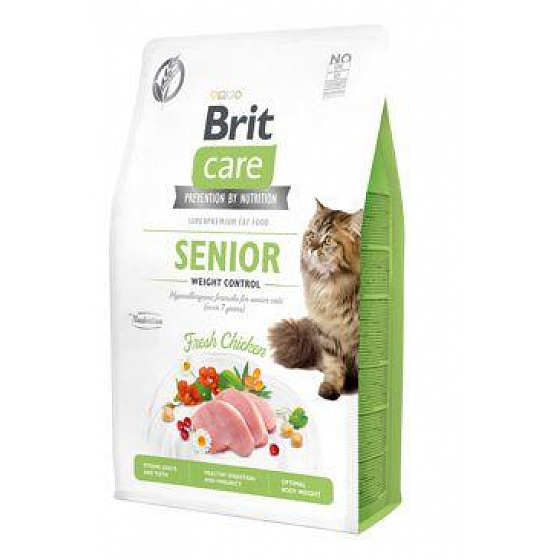 Brit Care Cat GF Senior Weight Control 2kg