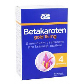 GS Betakaroten Gold 15mg 30 kaps. GS Betakaroten Gold 15mg 30 kaps.