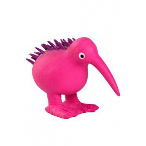 Zabawka dla psa WHISTLE lateksowa, piszcząca, różowa 13,5 cm Kiwi