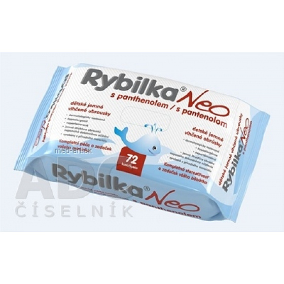 RYBILKA neo chusteczki nawilżane 72 szt.