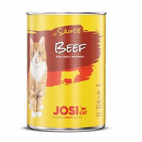 JosiCat puszka Cat Beef in Sauce 415 g