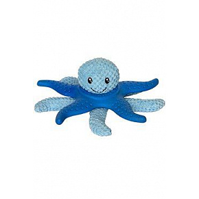 Zabawka dla psa OŚMIORNICA & ROZGWIAZDA plusz, TPR niebieska.27cm Kiwi