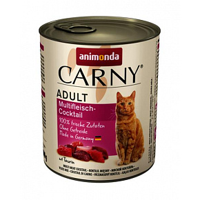 Animonda CARNY® cat Adult koktajl mięsny dla dorosłych. 6 x 800 g puszka