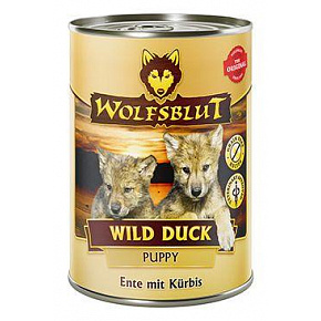 Wolfsblut Dog Puppy Wild Duck konserwa. 395g