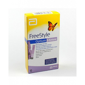 Paski testowe FreeStyle Optium B-Ketone 10 szt.