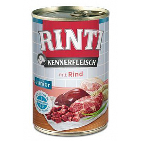 Rinti Dog Kennerfleisch konserwa Junior wołowina 400g