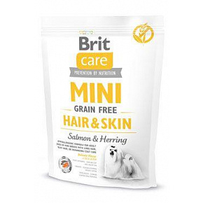 Brit Care Dog Mini Grain Free Hair & Skin 400g Brit Care Dog Mini Grain Free Hair & Skin 400g