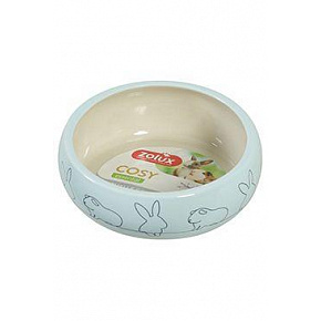 Miska ceramiczna COSY gryzoń 250ml niebieska Zolux