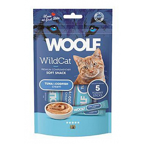 WOOLF WildCat Cream Regular Tuńczyk i Dorsz 5x14g WOOLF WildCat Cream Regular Tuńczyk i Dorsz 5x14g