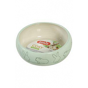 Miska ceramiczna COSY gryzoń 250ml zielona Zolux
