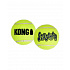 Zabawka Kong Dog SqueakAir Piłka z piszczałką tenis, guma wulkanizowana, L, opak./2 sztuki