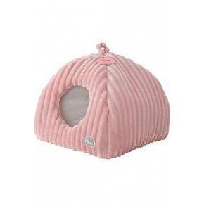 Legowisko igloo NAOMI pikowane różowe Zolux