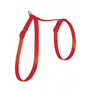 Szelki dla kota nylonowe 10mm czerwone Zolux Szelki dla kota nylonowe 10mm czerwone Zolux
