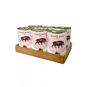 BOHEMIA MASO Dziczyzna we własnym sosie SIX PACK 6x400g