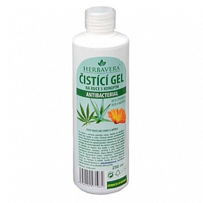 HERBAVERA antybakteryjny żel czyszczący z konopiami 250 ml