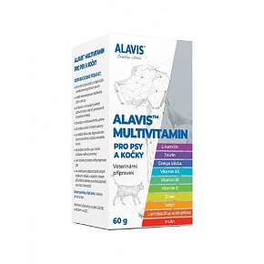 Alavis Multivitamina dla psów i kotów 60g Alavis Multivitamina dla psów i kotów 60g