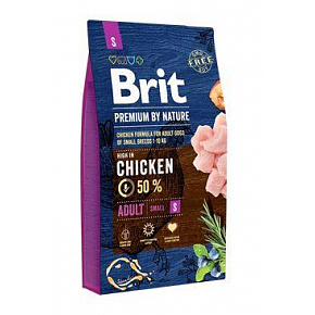 Brit Premium by Nature dog Adult S 8 kg