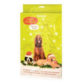 Kalendarz adwentowy dla psów 168g (24x7g) Tommi