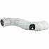 HARVEY pluszowy tunel do zabawy / donut, ø 25 cm/160 cm, szary