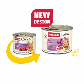ANIMONDA puszka CARNY Adult - wołowina, jagnięcina 200g