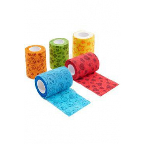 Bandaż elastyczny. Fun-Flex Care 7,5cmx4,5m Mix kolorów 10 szt. Bandaż elastyczny. Fun-Flex Care 7,5cmx4,5m Mix kolorów 10 szt.