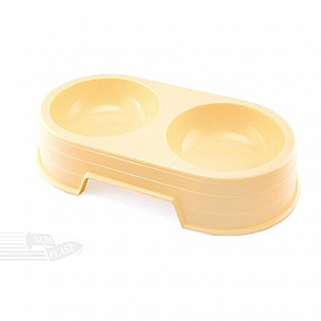 Podwójna miska SUM PLAST 30,6cm/0,6l