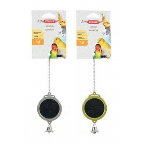 Zabawka dla ptaków lusterko okrągłe plastikowe Zolux