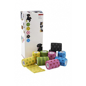 Bandaż KRUUSE Fun-Flex Pet 7,5 cm x 4,5 m, 10 szt.
