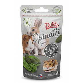 Dafiko przekąska dla gryzoni spinatti 50g