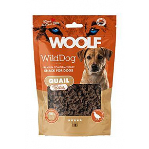 WOOLF WildDog przysmak Bites Soft Quail 100g