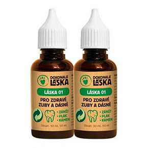 LÁSKA 01 Dla zdrowych zębów i dziąseł psów 100ml