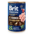 Brit Premium Dog by Nature konz Chicken & Hearts 400g