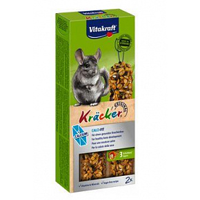 Vitakraft Rodent Kräcker Chinchilla Calcium pałeczki 2 szt.