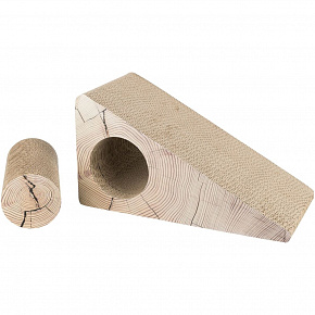 Turkusowa rampa do drapania z wysuwanym wałkiem 48 cm