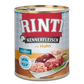 Rinti Dog Kennerfleisch konserwa Junior kurczak 800g