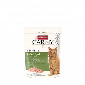 ANIMONDA Carny Senior - kurczak + wołowina 350 g