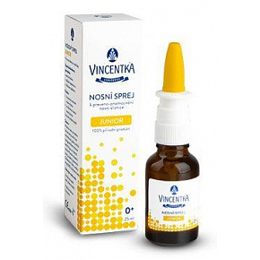 Vincentka spray do nosa JUNIOR 25ml Vincentka spray do nosa JUNIOR 25ml