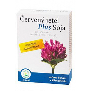 Czerwona koniczyna Plus Soja 30 kaps.