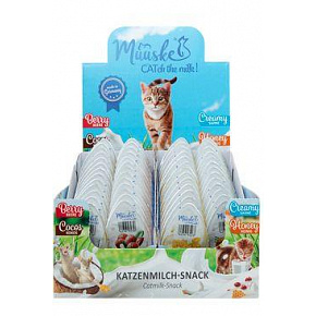 Muuske mleczna kocia przekąska Display 2x 26x20ml