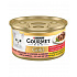 Nestlé GOURMET GOLD cat łosoś&kurczak kawałki w sosie konserwa.12x85 g